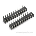 Blocos terminais de barreira de passo de 9,5 mm preto 11P